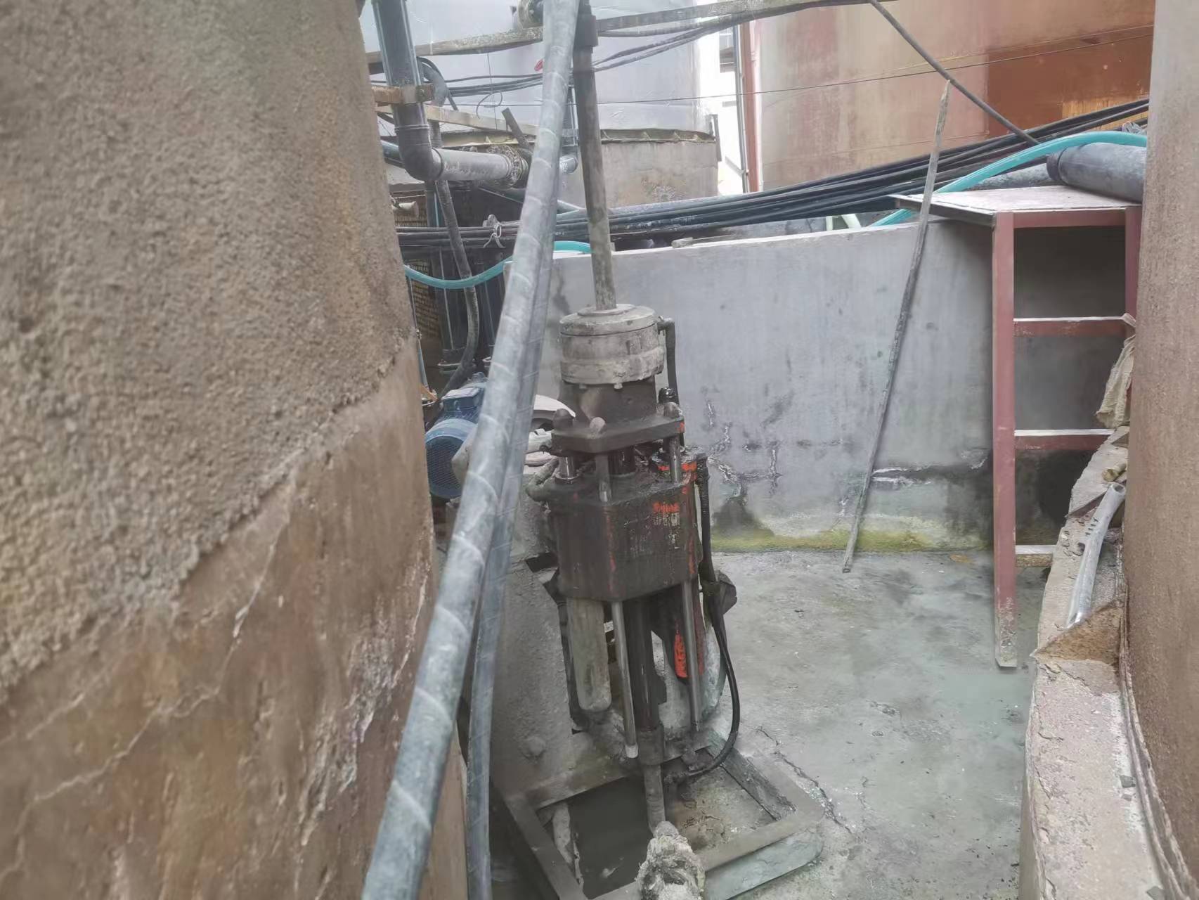 桥东房屋下沉注浆